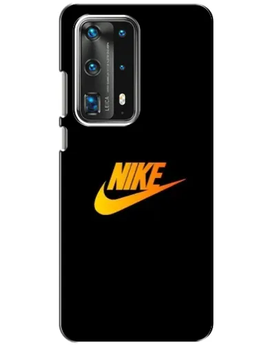 Чохол для Huawei P40 з картинкою «Золотий логотип Nike»