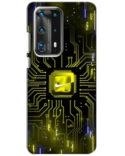 Чохол для Huawei P40 з картинкою «Nike — золота іскра»