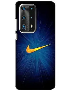 Чохол для Huawei P40 з картинкою «Синій пульс Nike»
