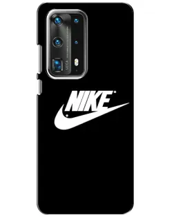 Чохол для Huawei P40 з картинкою «Мазки фарби Nike»