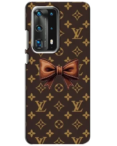 Чехол для Huawei P40 с картинкой «LV с бантом»
