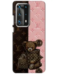 Чехол для Huawei P40 с картинкой «Мишка в стиле LV» Чехол для Huawei P40 с картинкой «Мишка в стиле LV»