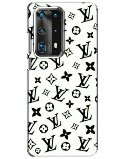 Чехол для Huawei P40 с картинкой «Монохромный хаос LV» Чехол для Huawei P40 с картинкой «Монохромный хаос LV»