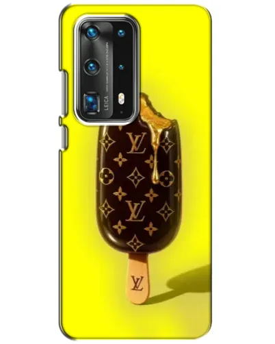 Чехол для Huawei P40 с картинкой «Мороженое от LV»