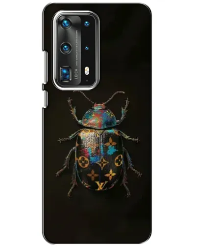 Чехол для Huawei P40 с картинкой «LV — мраморный принт»