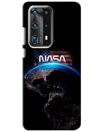 Чехол для Huawei P40 с картинкой «Земля из космоса NASA»