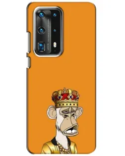 Чохол для Huawei P40 з картинкою «Золота мавпа Bored Ape» Чохол для Huawei P40 з картинкою «Золота мавпа Bored Ape»