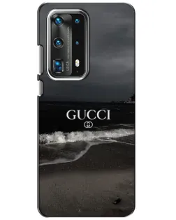 Чохол для Huawei P40 з картинкою «Gucci — морський прибій»