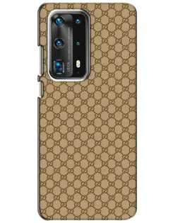 Чохол для Huawei P40 з картинкою «Gucci — класичний беж»