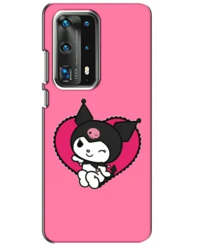 Чохол для Huawei P40 з картинкою «Kuromi — любов у серці»
