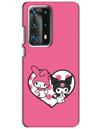 Чохол для Huawei P40 з картинкою «Kuromi та My Melody»