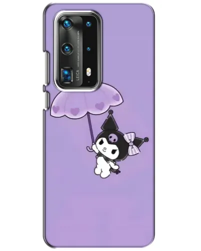 Чохол для Huawei P40 з картинкою «Kuromi з парасолькою»
