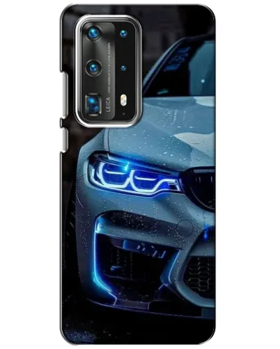 Чохол для Huawei P40 з картинкою «Погляд BMW з синіми фарами» Чохол для Huawei P40 з картинкою «Погляд BMW з синіми фарами»