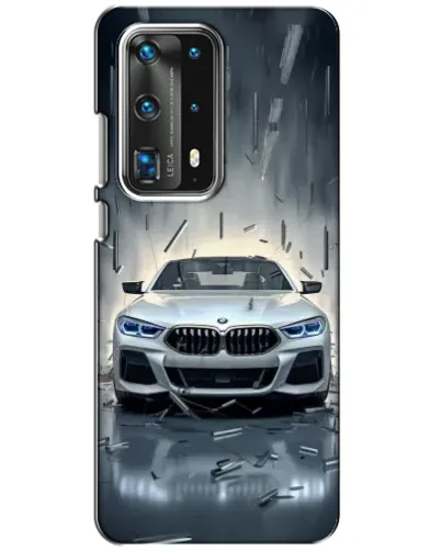 Чохол для Huawei P40 з картинкою «BMW у світлі фар» Чохол для Huawei P40 з картинкою «BMW у світлі фар»
