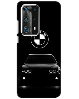 Чохол для Huawei P40 з картинкою «BMW — погляд з темряви»