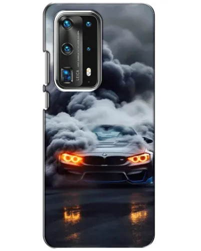 Чохол для Huawei P40 з картинкою «BMW у диму» Чохол для Huawei P40 з картинкою «BMW у диму»