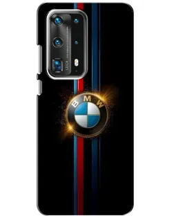 Чохол для Huawei P40 з картинкою «BMW M-Power неон»