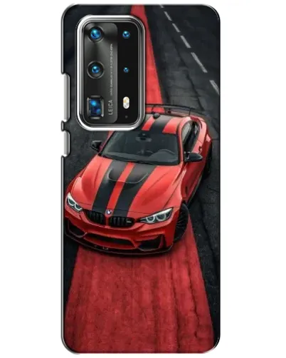 Чохол для Huawei P40 з картинкою «BMW на червоній доріжці» Чохол для Huawei P40 з картинкою «BMW на червоній доріжці»
