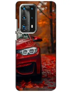 Чохол для Huawei P40 з картинкою «Осіння BMW M4»