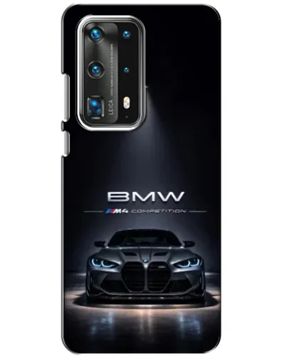Чохол для Huawei P40 з картинкою «BMW крізь нічне місто» Чохол для Huawei P40 з картинкою «BMW крізь нічне місто»