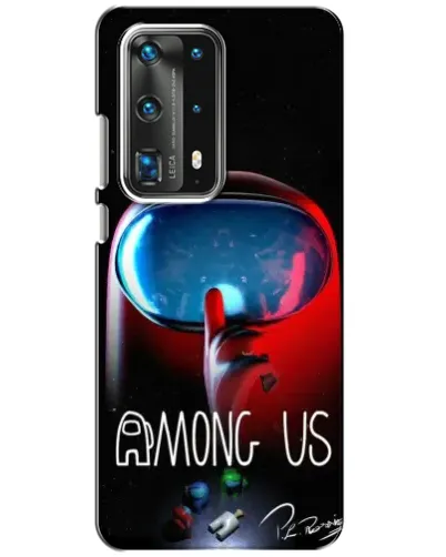 Чохол для Huawei P40 з картинкою «Червоний імпостер — макро» Чохол для Huawei P40 з картинкою «Червоний імпостер — макро»