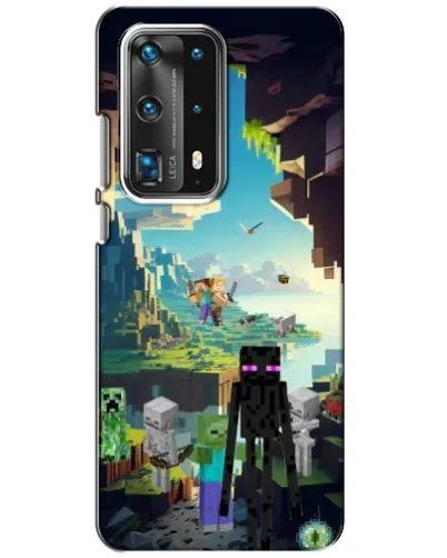 Чохол для Huawei P40 з картинкою «Ендермен у лісі»