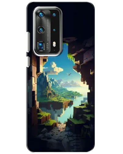 Чохол для Huawei P40 з картинкою «Вид з печери»