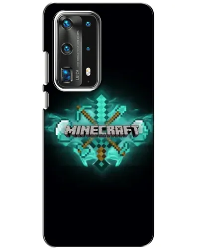 Чохол для Huawei P40 з картинкою «Minecraft Diamond лого»
