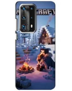 Чохол для Huawei P40 з картинкою «Зимовий Minecraft» Чохол для Huawei P40 з картинкою «Зимовий Minecraft»