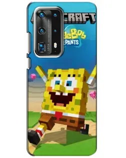Чохол для Huawei P40 з картинкою «Губка Боб Minecraft» Чохол для Huawei P40 з картинкою «Губка Боб Minecraft»