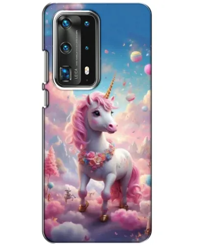 Чехол для Huawei P40 с картинкой «Единорог среди облаков» Чехол для Huawei P40 с картинкой «Единорог среди облаков»