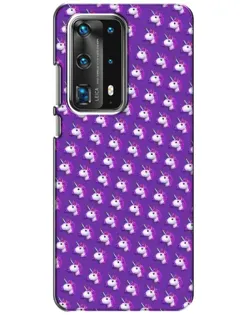 Чехол для Huawei P40 с картинкой «Единороги на фиолетовом» Чехол для Huawei P40 с картинкой «Единороги на фиолетовом»