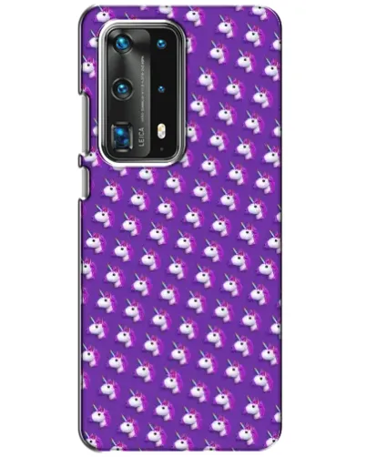 Чехол для Huawei P40 с картинкой «Единороги на фиолетовом» Чехол для Huawei P40 с картинкой «Единороги на фиолетовом»