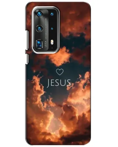 Чехол для Huawei P40 с картинкой «Сияние Имени Jesus»