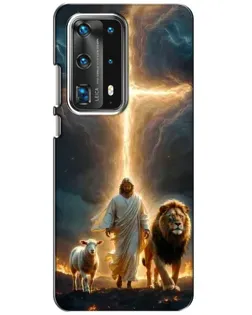 Чохол для Huawei P40 з картинкою «Лев Юди та Світло»