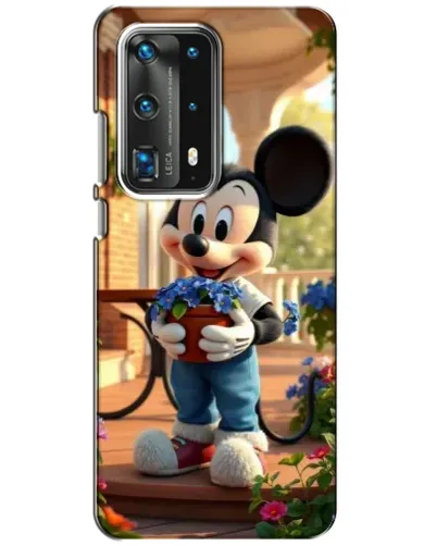 Чехол для Huawei P40 с картинкой «Микки садовод»
