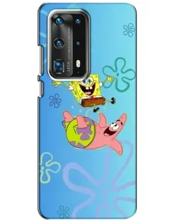 Чехол для Huawei P40 с картинкой «Спанч Боб и Патрик» Чехол для Huawei P40 с картинкой «Спанч Боб и Патрик»