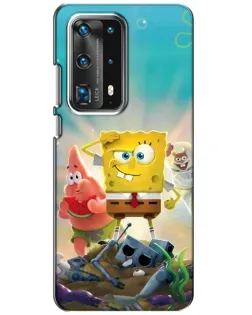Чехол для Huawei P40 с картинкой «Спанч Боб победитель» Чехол для Huawei P40 с картинкой «Спанч Боб победитель»