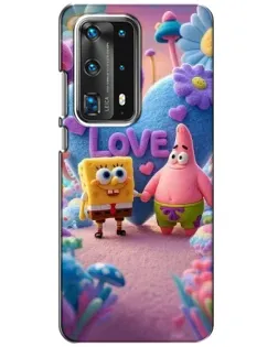 Чехол для Huawei P40 с картинкой «Губка Боб Патрик» Чехол для Huawei P40 с картинкой «Губка Боб Патрик»