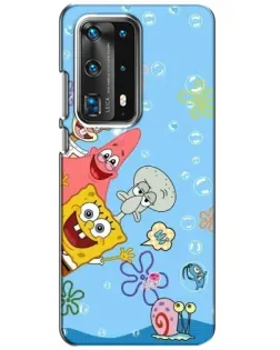 Чехол для Huawei P40 с картинкой «Веселые пузырьки» Чехол для Huawei P40 с картинкой «Веселые пузырьки»
