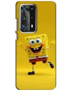 Чехол для Huawei P40 с картинкой «Позитивный Губка Боб» Чехол для Huawei P40 с картинкой «Позитивный Губка Боб»