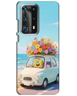 Чехол для Huawei P40 с картинкой «Автомобильное путешествие» Чехол для Huawei P40 с картинкой «Автомобильное путешествие»