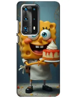 Чехол для Huawei P40 с картинкой «Повар Спанч Боб» Чехол для Huawei P40 с картинкой «Повар Спанч Боб»