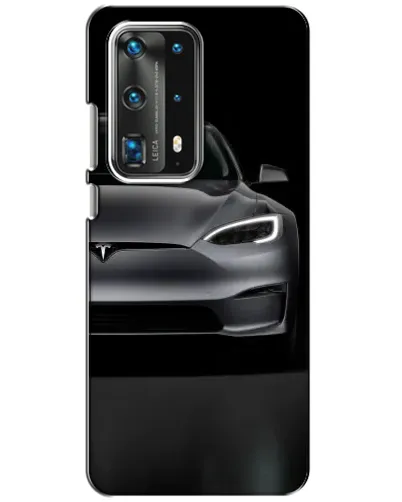 Чохол для Huawei P40 з картинкою «Tesla Model S Look»