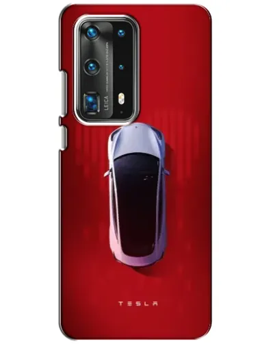 Чохол для Huawei P40 з картинкою «Tesla Top View»