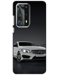 Чохол для Huawei P40 з картинкою «Mercedes AMG GT Silver»