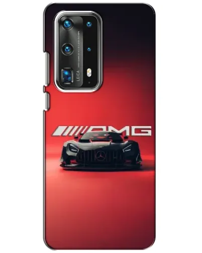 Чехол для Huawei P40 с картинкой «Mercedes AMG — красная линия» Чехол для Huawei P40 с картинкой «Mercedes AMG — красная линия»