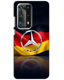 Чехол для Huawei P40 с картинкой «Mercedes — флаг Германии» Чехол для Huawei P40 с картинкой «Mercedes — флаг Германии»