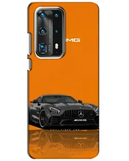 Чехол для Huawei P40 с картинкой «Оранжевый Mercedes AMG» Чехол для Huawei P40 с картинкой «Оранжевый Mercedes AMG»