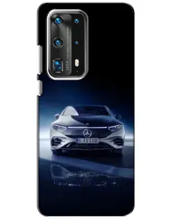 Чехол для Huawei P40 с картинкой «Ночной Mercedes EQ» Чехол для Huawei P40 с картинкой «Ночной Mercedes EQ»